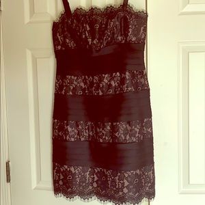💃🕺 Sexy black lace bandage mini dress 👠 💃 🕺